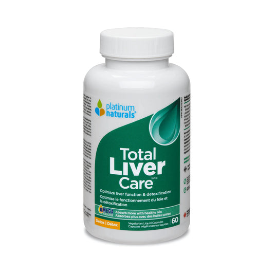 Platinum Naturals Total Liver Care 60 Veg Liquid Capsules
