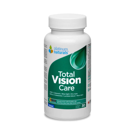 Platinum Naturals Total Vision Care 30 Softgels