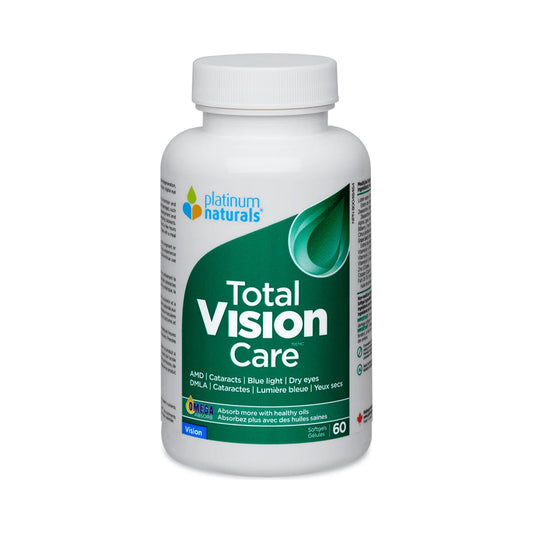 Platinum Naturals Total Vision Care 60 Softgels