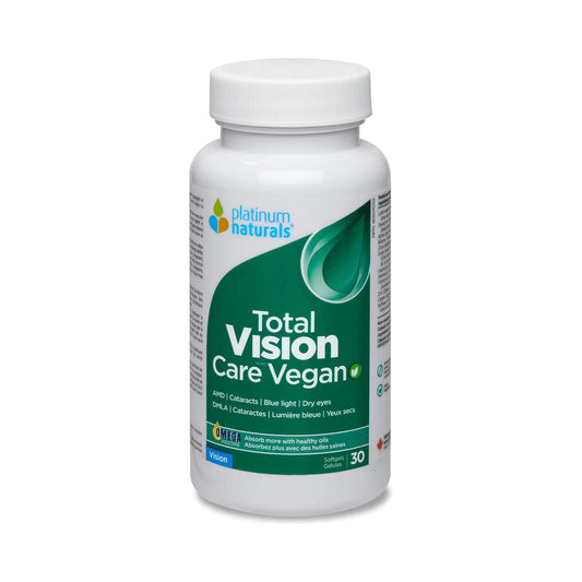 Platinum Naturals Total Vision Care Vegan 30 Vegan Liquid Capsules