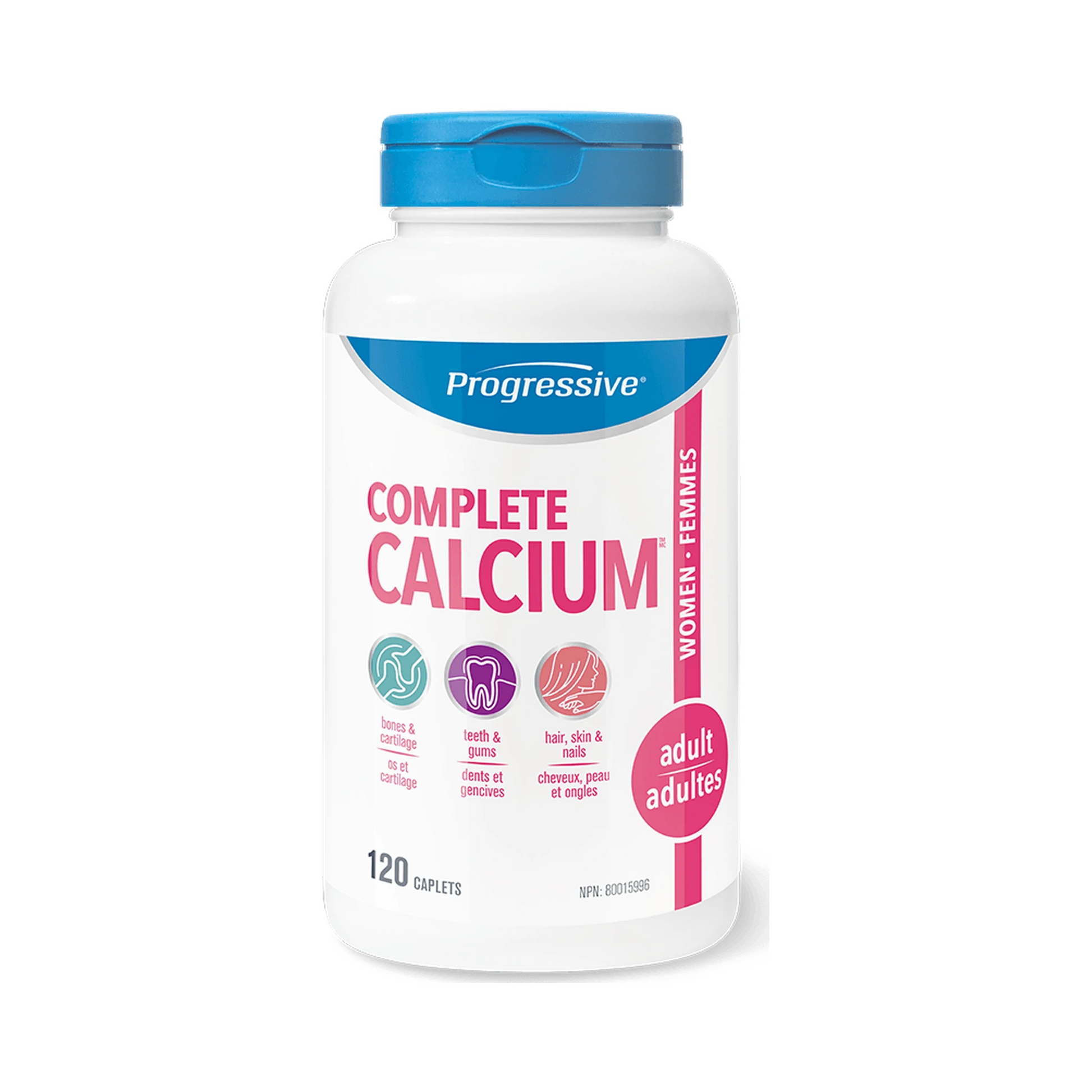 Progressive Calcium For Adult Women 120 Caplets
