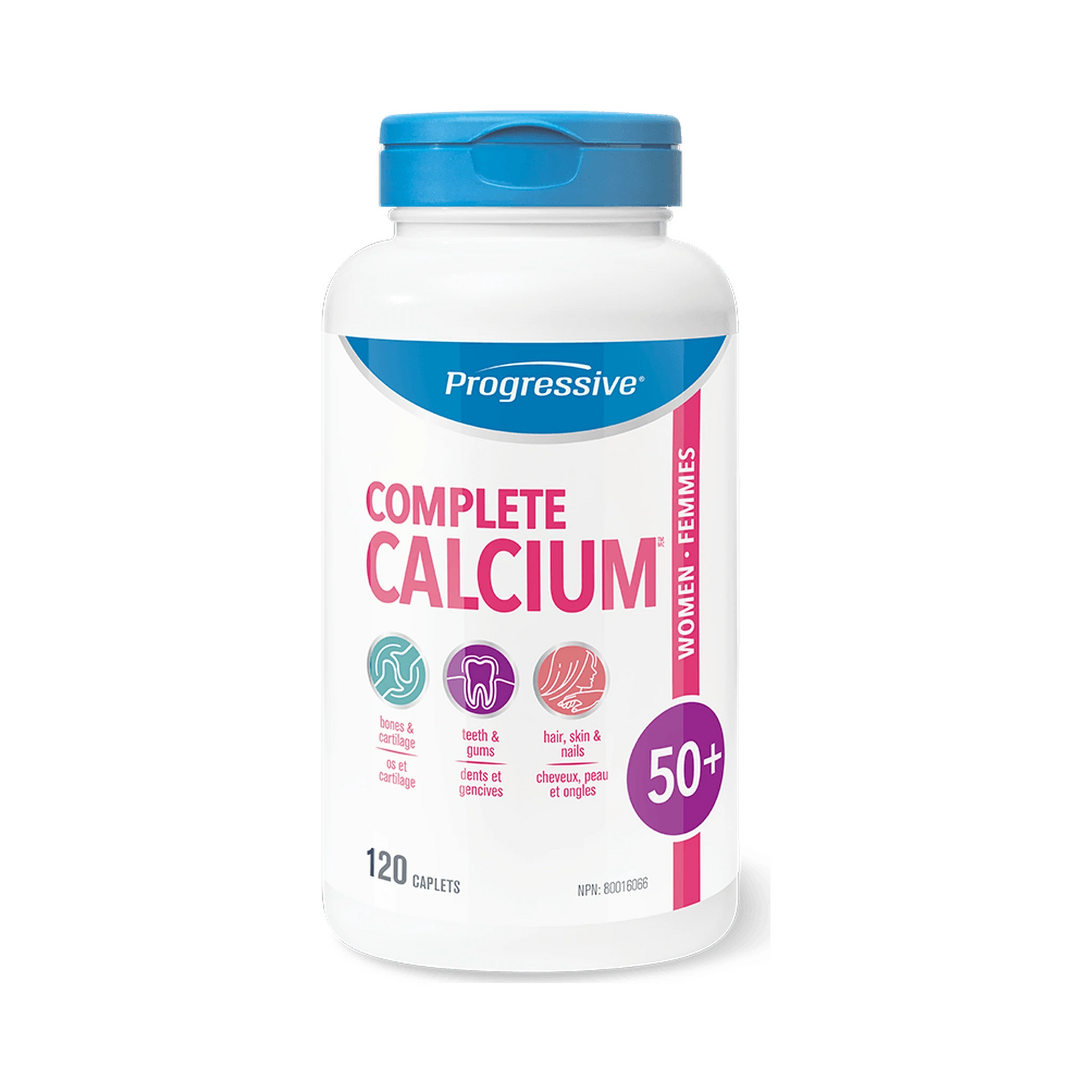 Progressive Calcium For Women 50+ 120 Caplets