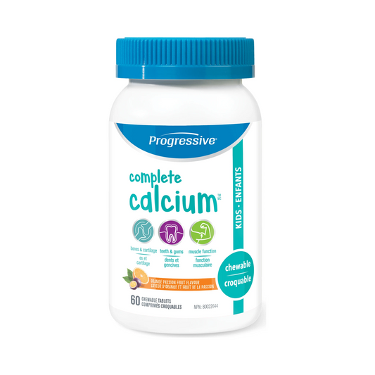 Progressive Calcium Kids Orange Chewable 60 Tablets