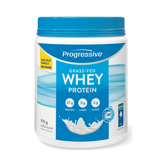 Progressive Grass Fed Whey Protein Unflavoured 375g