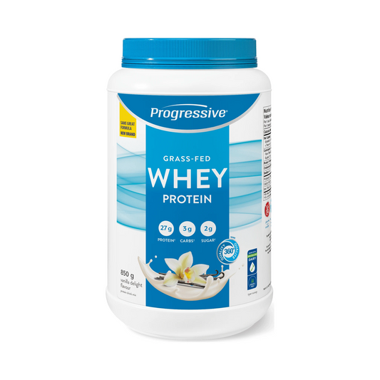 Progressive Grass Fed Whey Protein Vanilla 850g