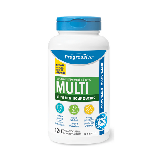 Progressive Multi For Active Men 120 Capsules
