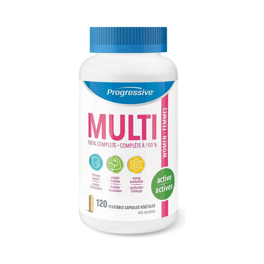 Progressive Multi For Active Women 120 Capsules