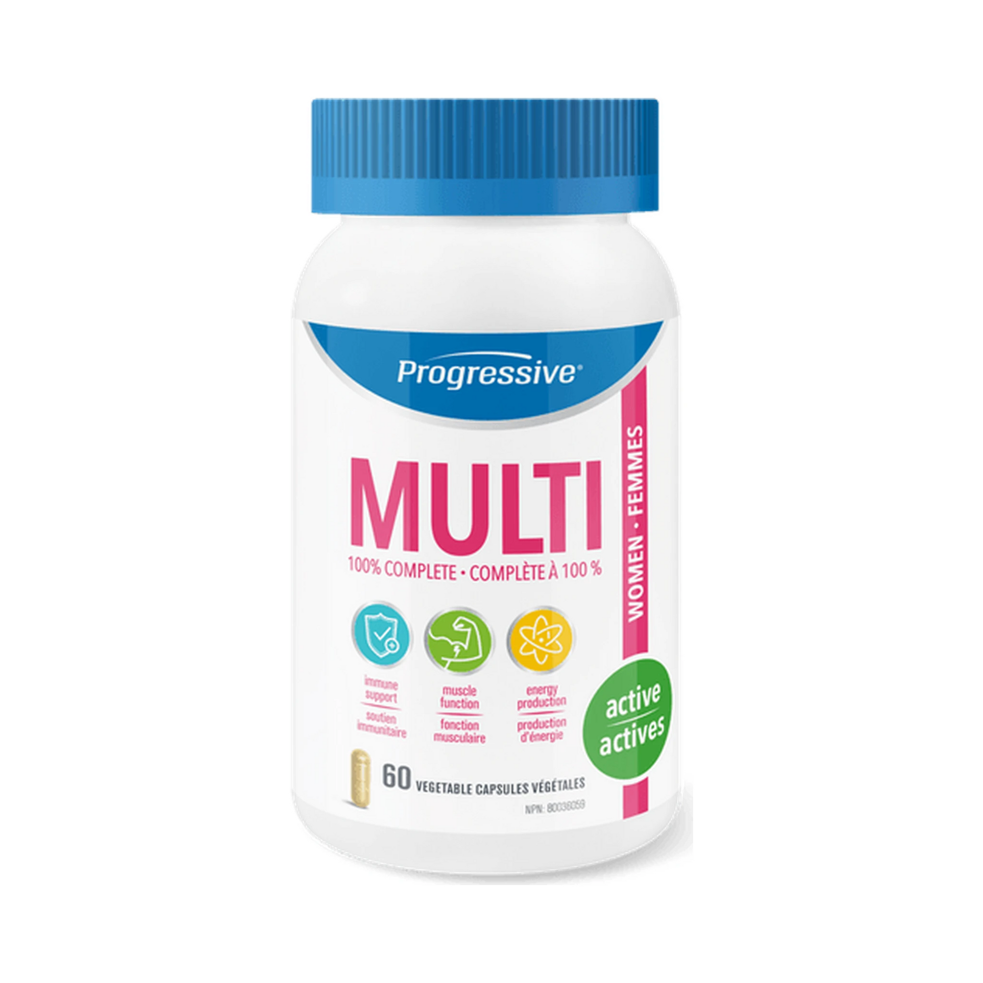Progressive Multi For Active Women 60 Capsules