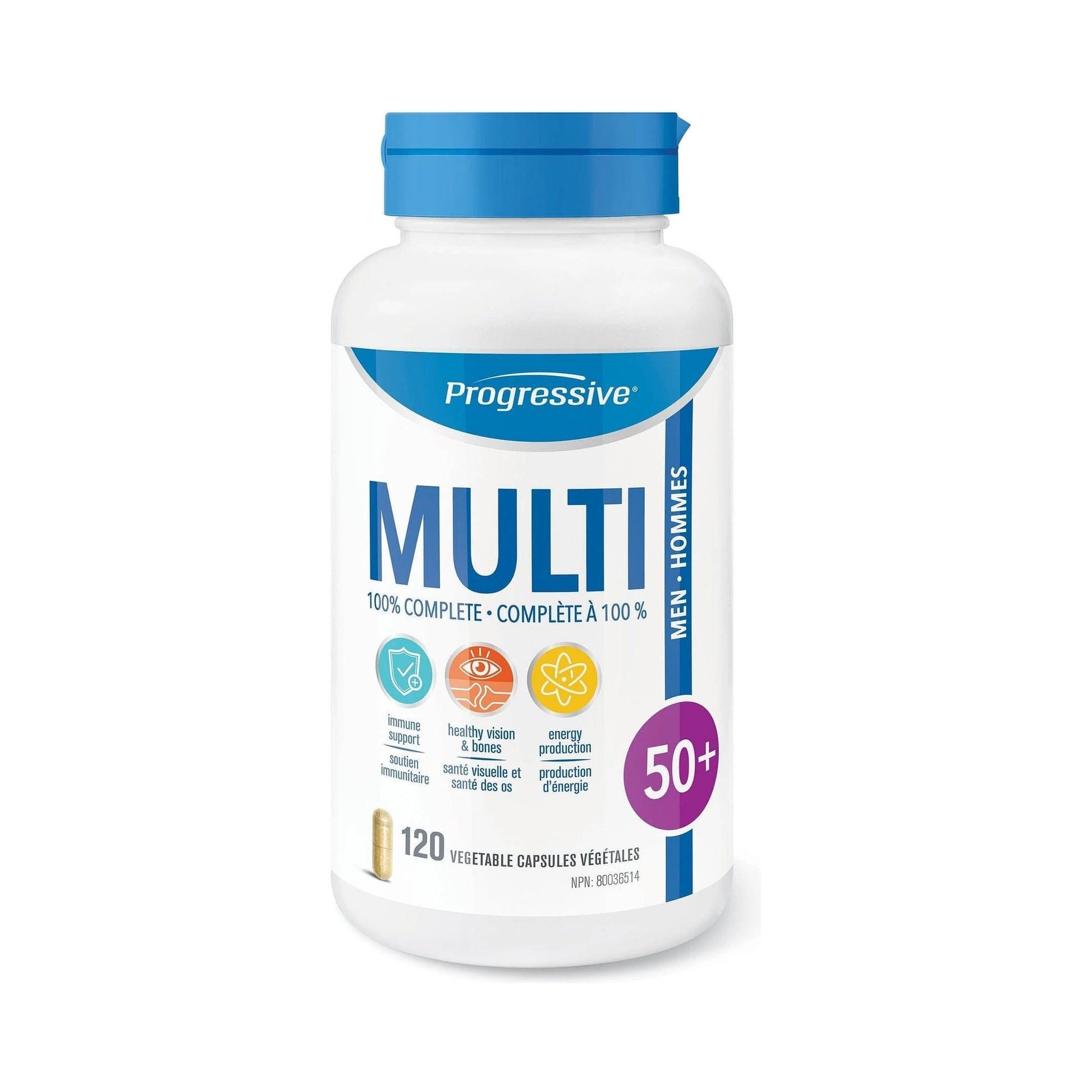 Progressive Multi For Men 50+ 120 Capsules