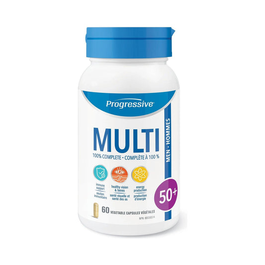 Progressive Multi For Men 50+ 60 Capsules