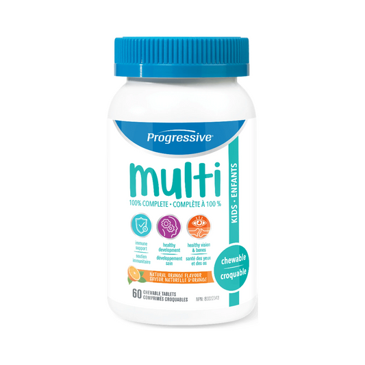 Progressive Multi Kids Orange Chewable 60 Tablets