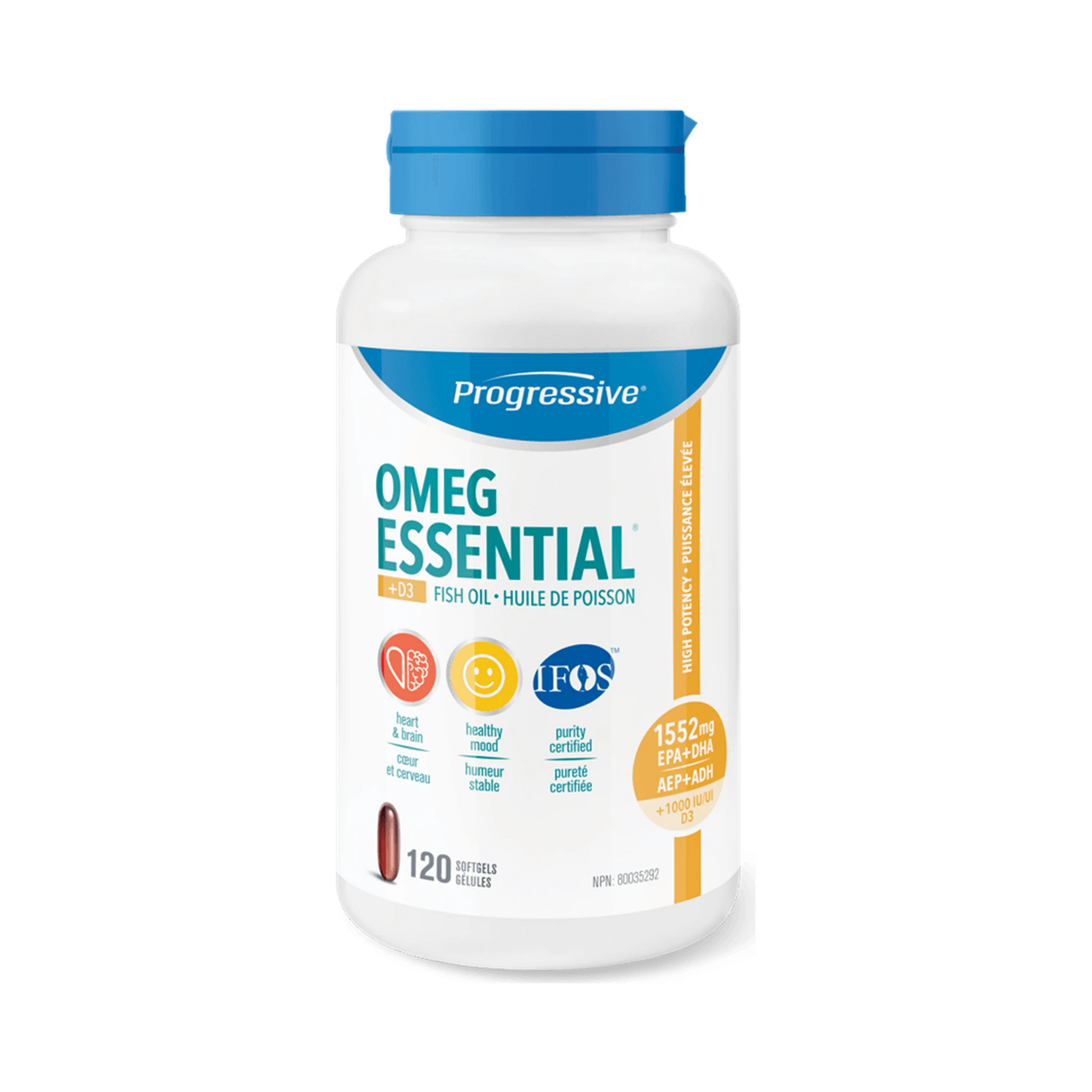 Progressive OmegEssential 120 Softgels