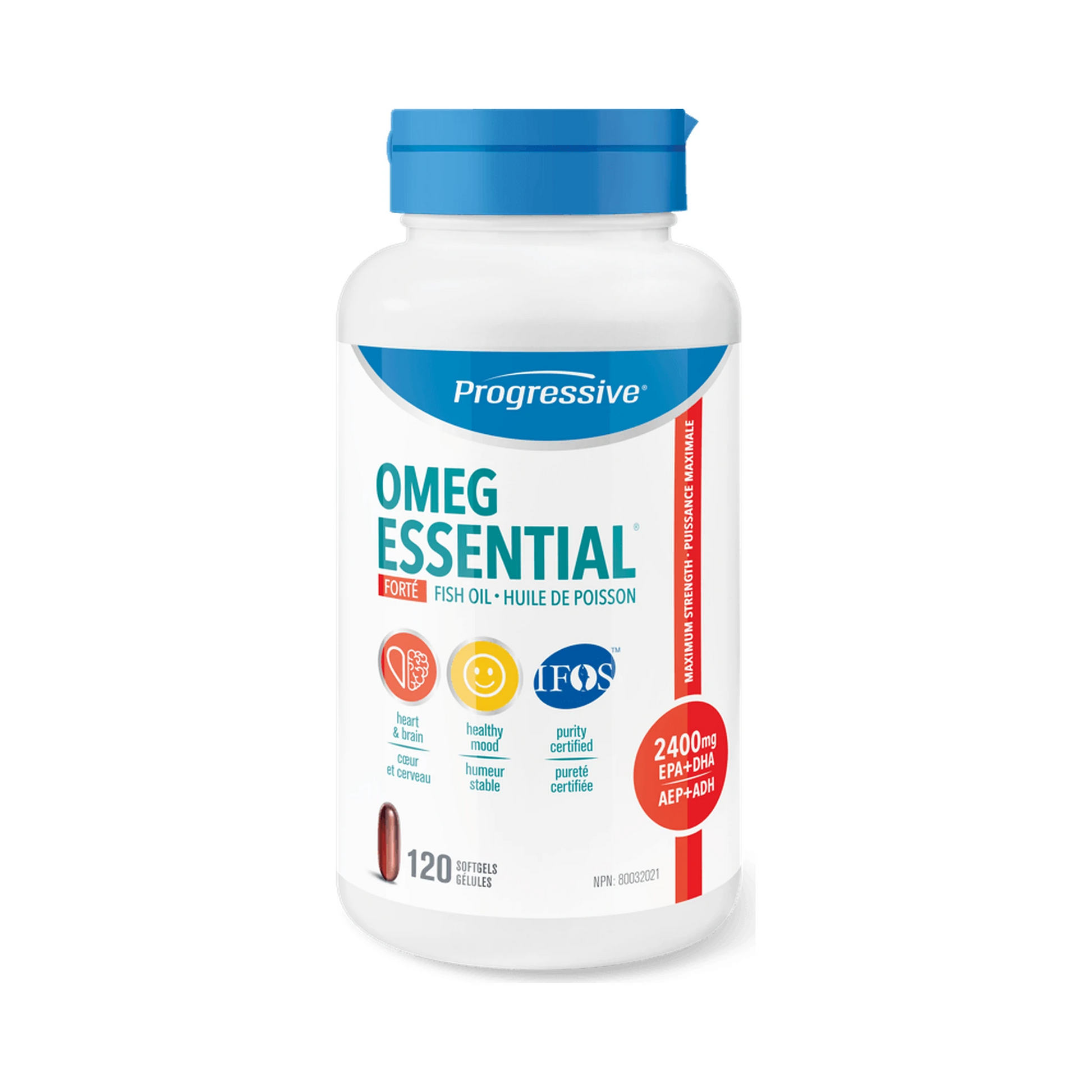 Progressive OmegEssential FORTE 120 Softgels