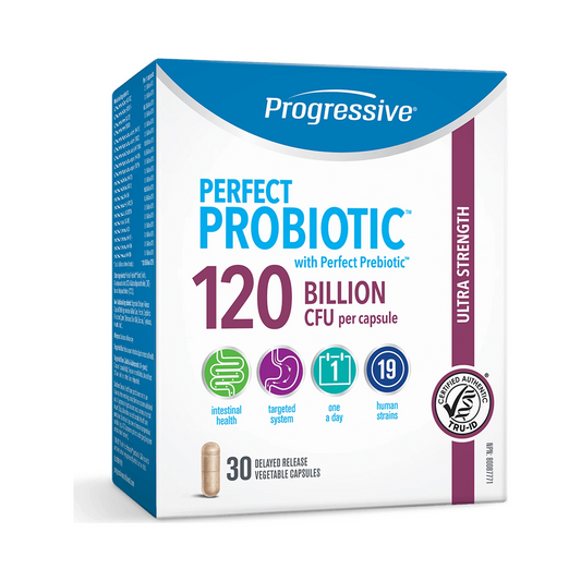 Progressive Perfect Probiotic 120B 30 Capsules