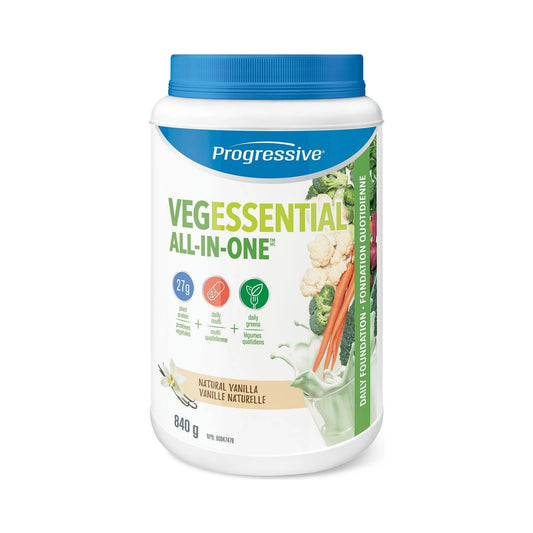 Progressive VegEssential All in One Natural Vanilla 840g