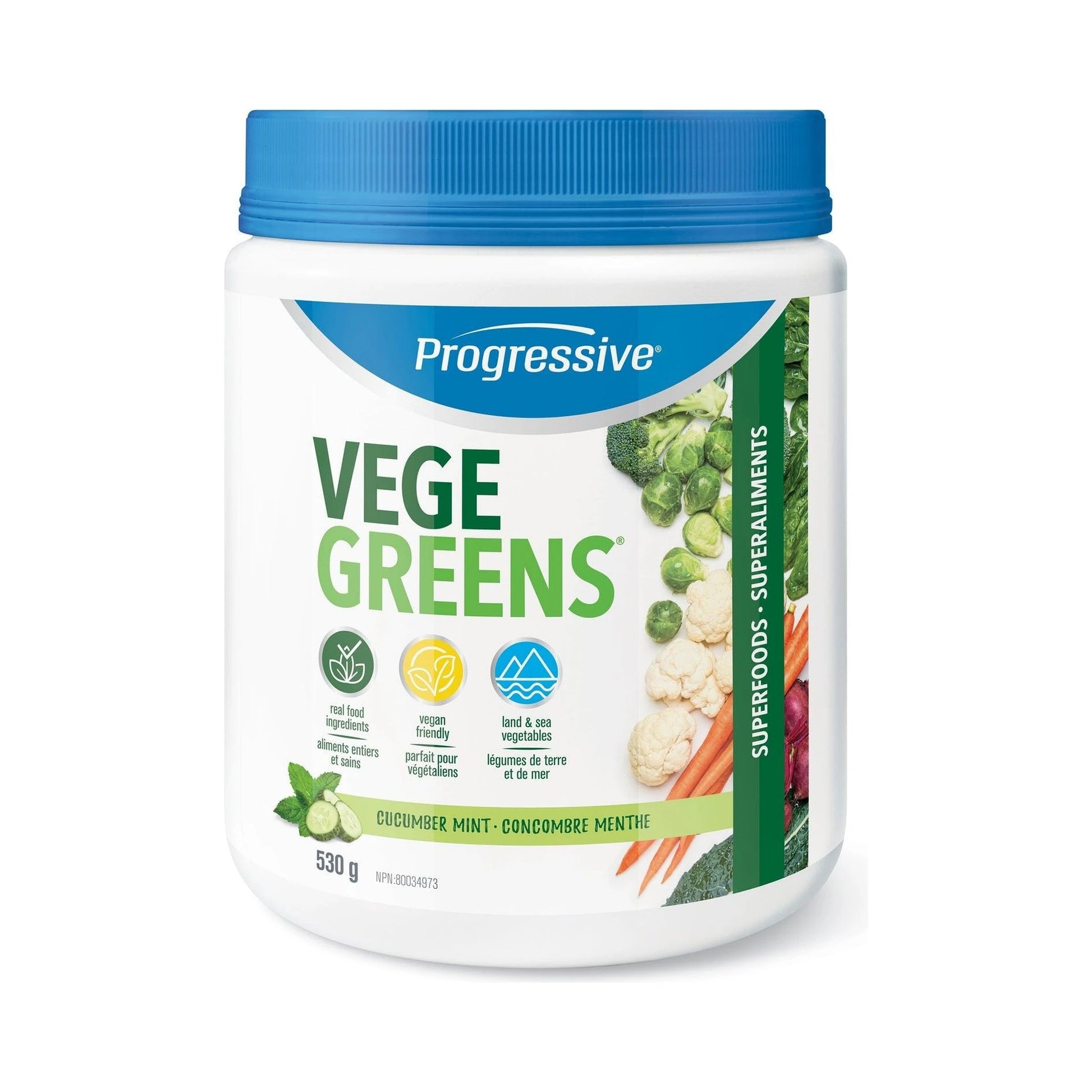 Progressive VegeGreens Cucumber Mint 530g