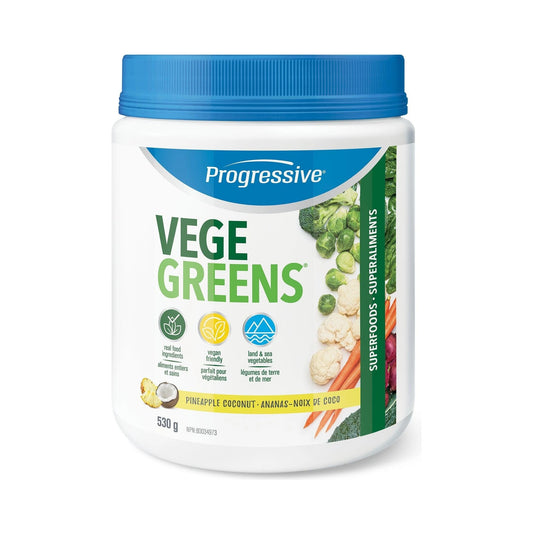Progressive VegeGreens Pineapple Coconut 530g