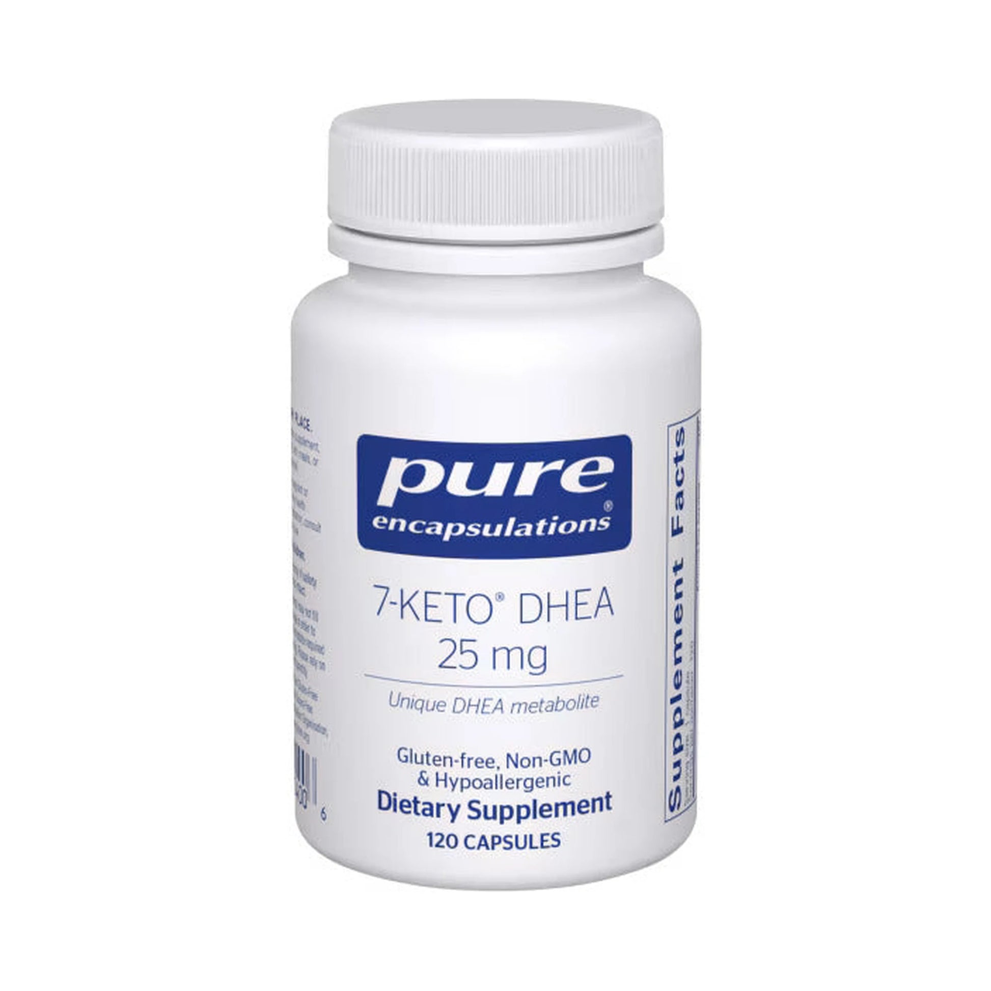 Pure Encapsulations 7-KETO DHEA 25mg 120 Capsules