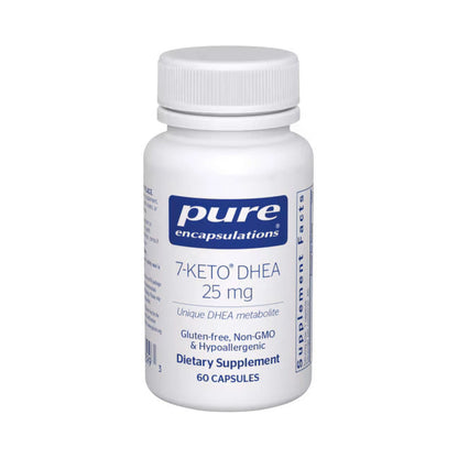 Pure Encapsulations 7-KETO DHEA 25mg 60 Capsules