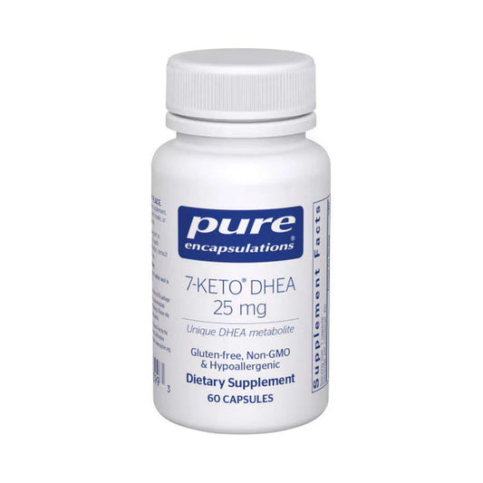 Pure Encapsulations 7-KETO DHEA 25mg 60 Capsules