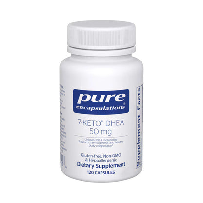 Pure Encapsulations 7-KETO DHEA 50mg 120 Capsules