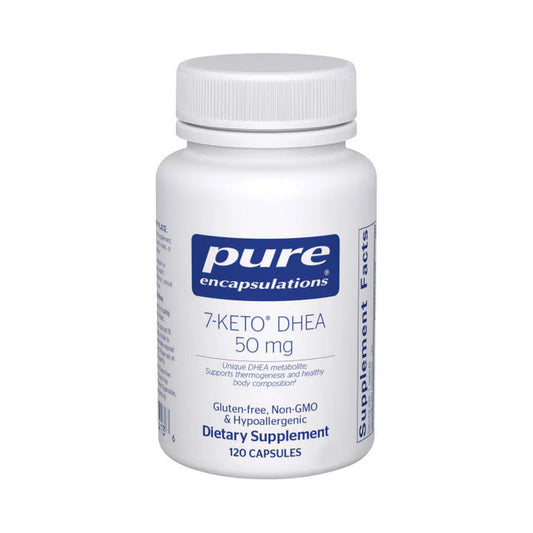 Pure Encapsulations 7-KETO DHEA 50mg 120 Capsules