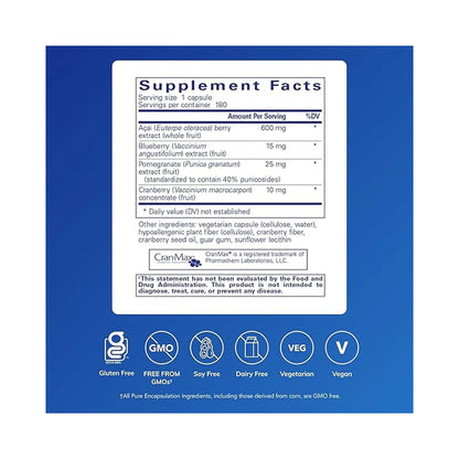 Pure Encapsulations Açai 600 180 capsules