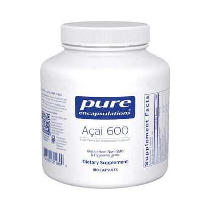 Pure Encapsulations Açai 600 180 capsules