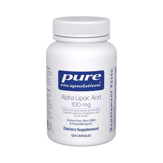 Pure Encapsulations Alpha Lipoic Acid 100mg 120 Capsules