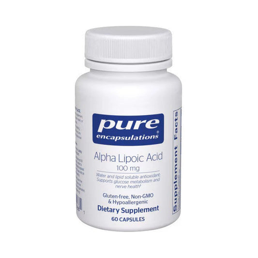 Pure Encapsulations Alpha Lipoic Acid 100mg 60 Capsules