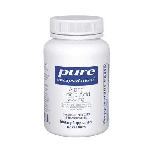 Pure Encapsulations Alpha Lipoic Acid 200mg 120 Capsules