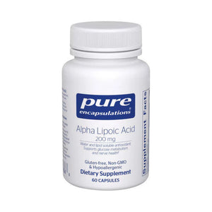 Pure Encapsulations Alpha Lipoic Acid 200mg 60 Capsules