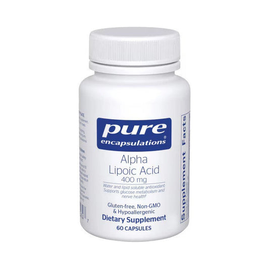 Pure Encapsulations Alpha Lipoic Acid 400mg 60 Capsules