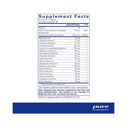 Pure Encapsulations Amino-NR 180 Capsules