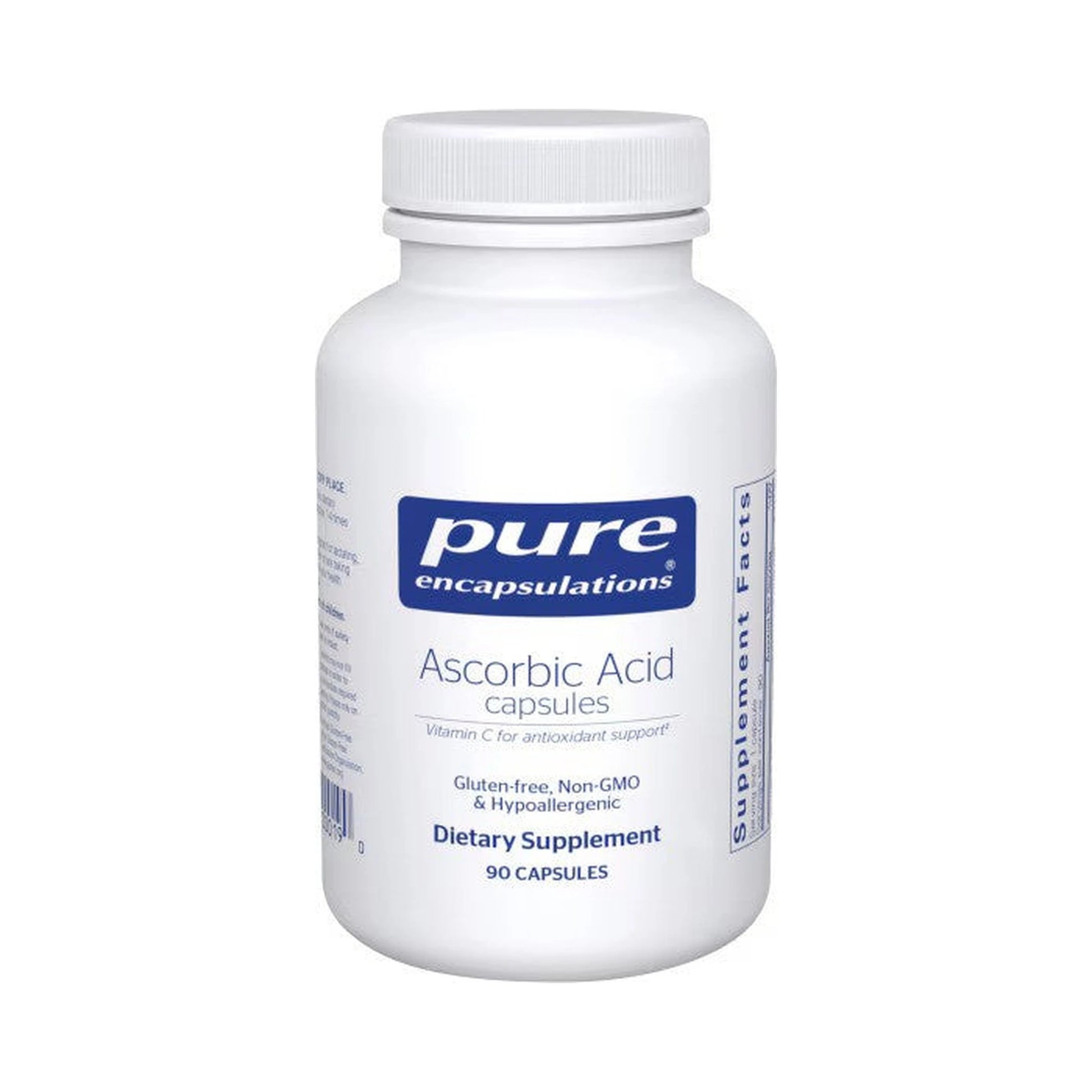 Pure Encapsulations Ascorbic Acid 90 Capsules