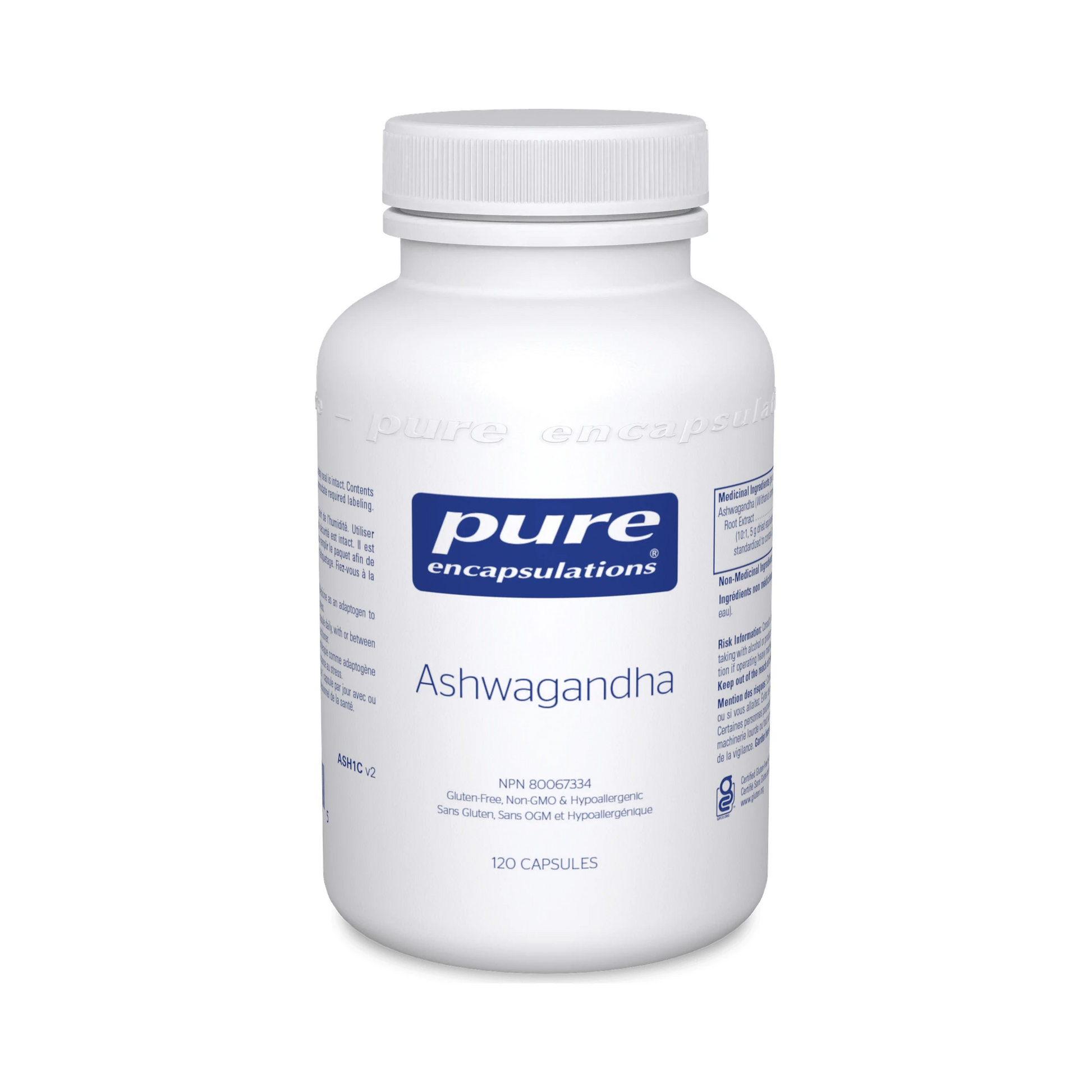 Pure Encapsulations Ashwagandha 120 Capsules