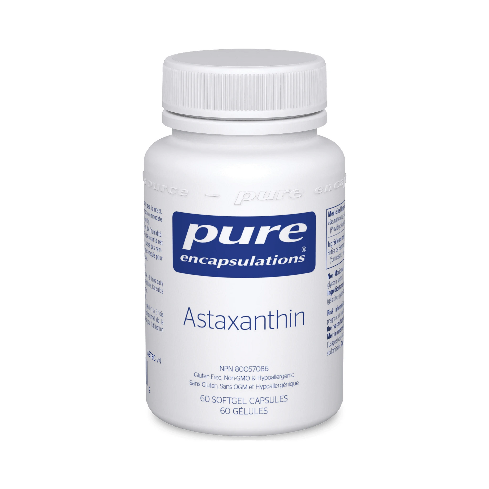Pure Encapsulations Astaxanthin 60 Capsules