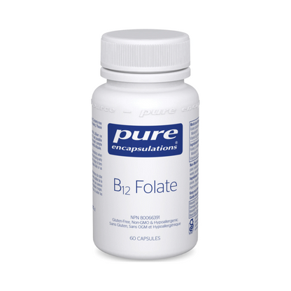 Pure Encapsulations B12 Folate 60 Capsules
