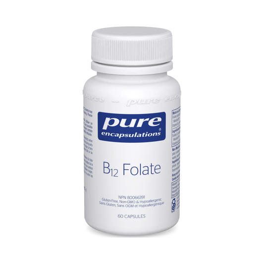 Pure Encapsulations B12 Folate 60 Capsules