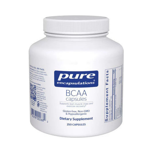 Pure Encapsulations BCAA 250 Capsules