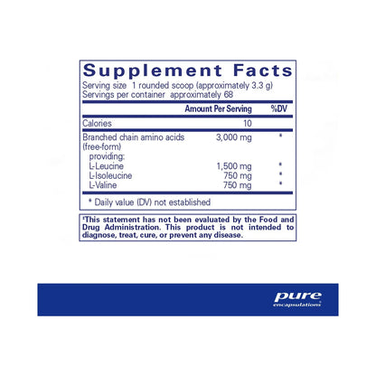 Pure Encapsulations BCAA Powder 227g