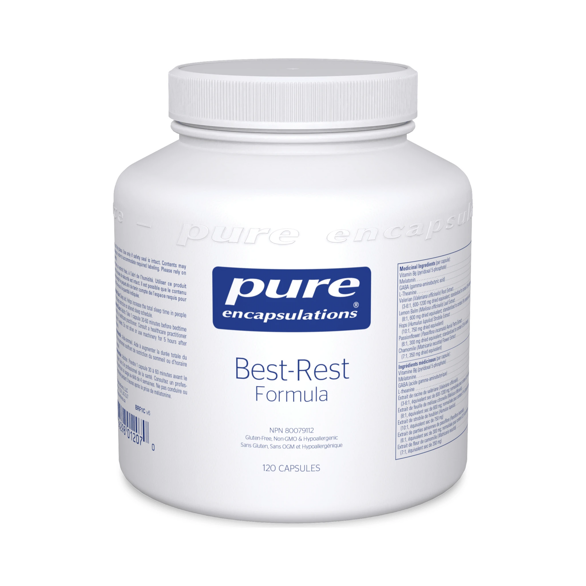 Pure Encapsulations Best-Rest Formula 120 Capsules