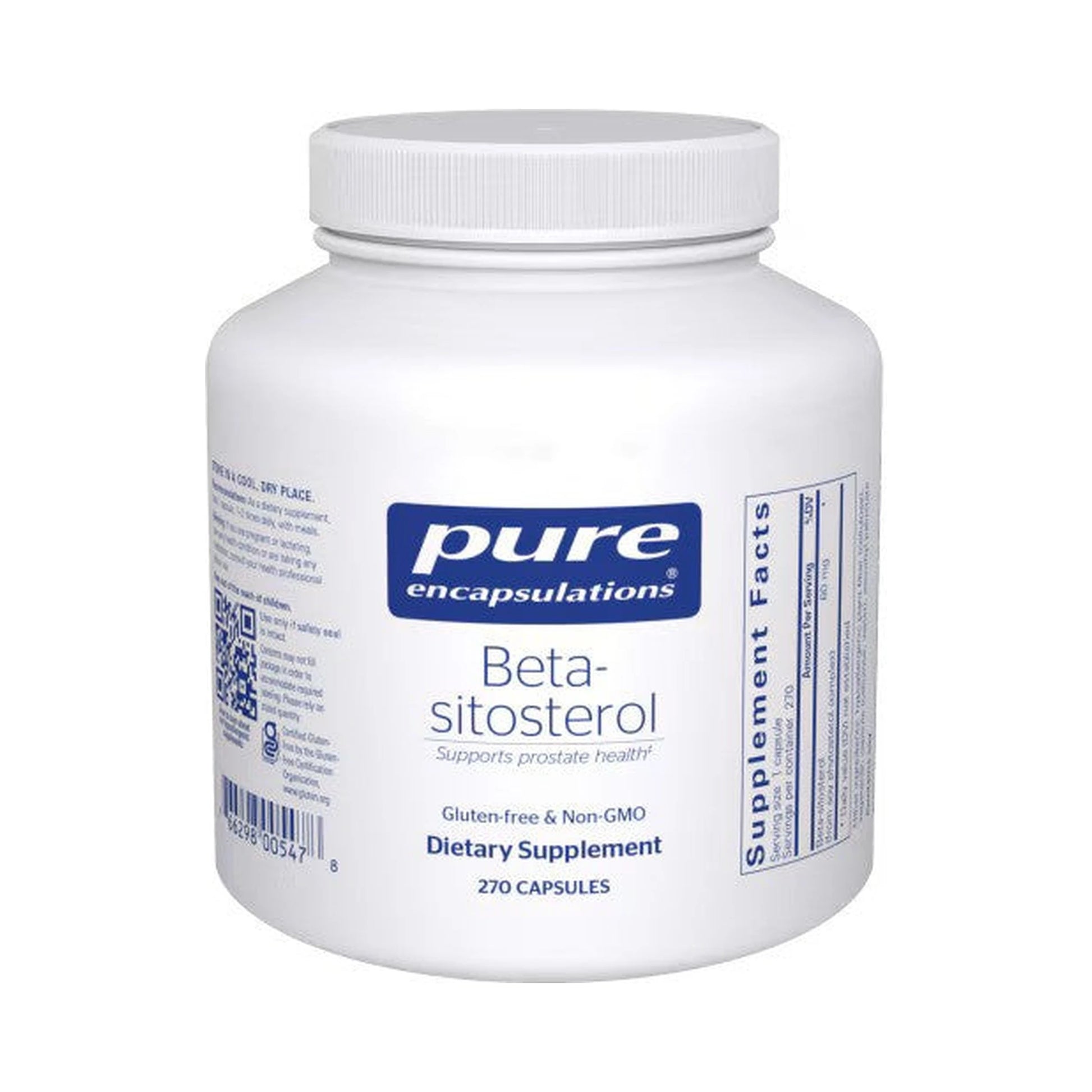 Pure Encapsulations Beta-Sitosterol 270 Capsules