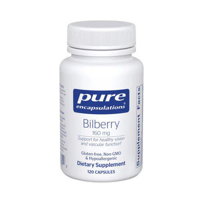 Pure Encapsulations Bilberry 160mg 120 Capsules