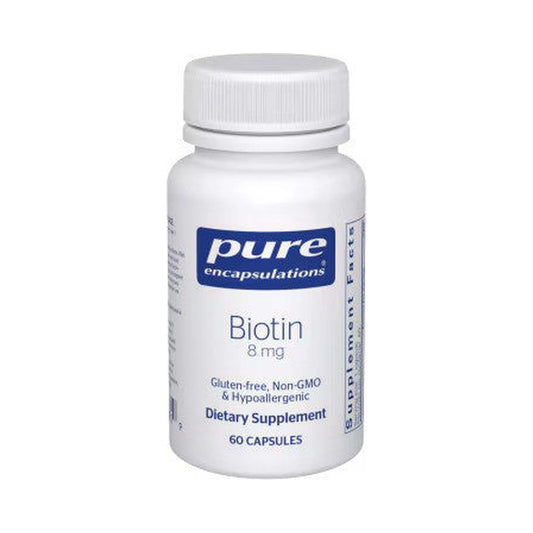 Pure Encapsulations Biotin 8mg 60 Capsules