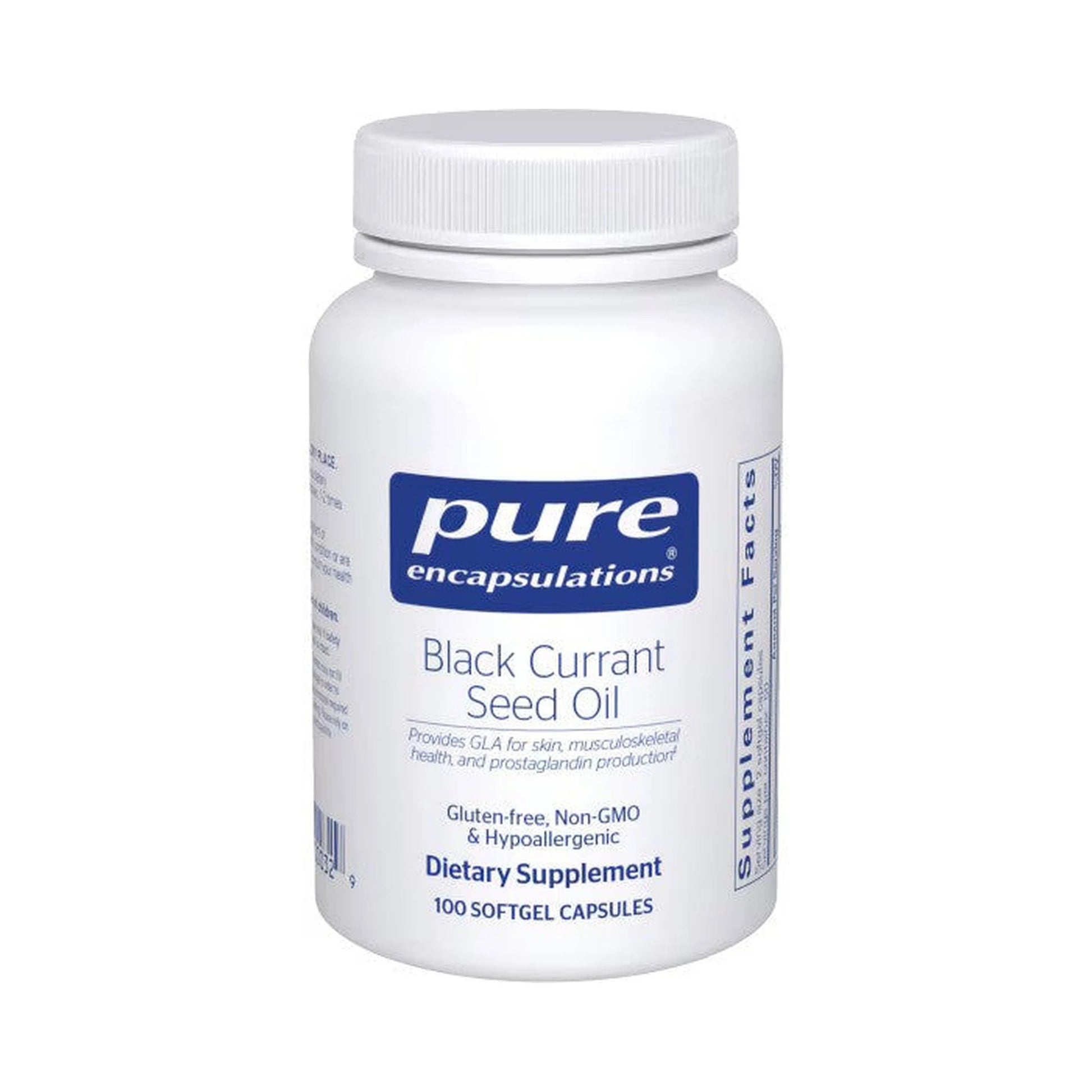 Pure Encapsulations Black Currant Seed Oil 100 Capsules