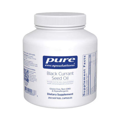 Pure Encapsulations Black Currant Seed Oil 250 Capsules