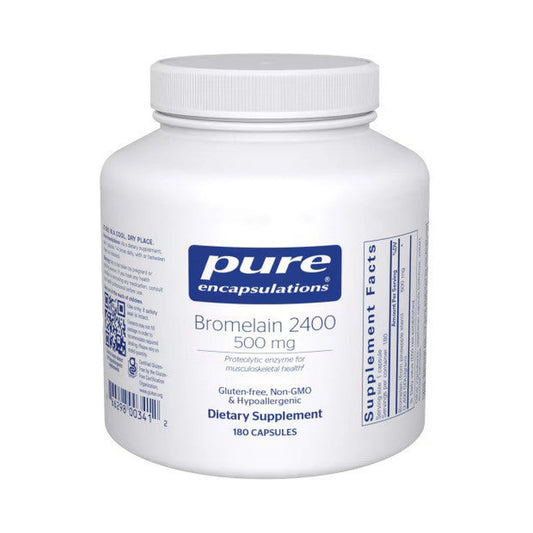 Pure Encapsulations Bromelain 2400 500mg 180 Capsules