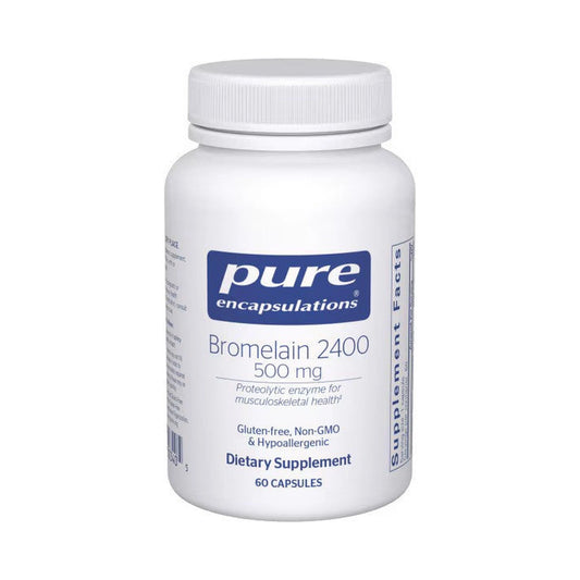 Pure Encapsulations Bromelain 2400 500mg 60 Capsules