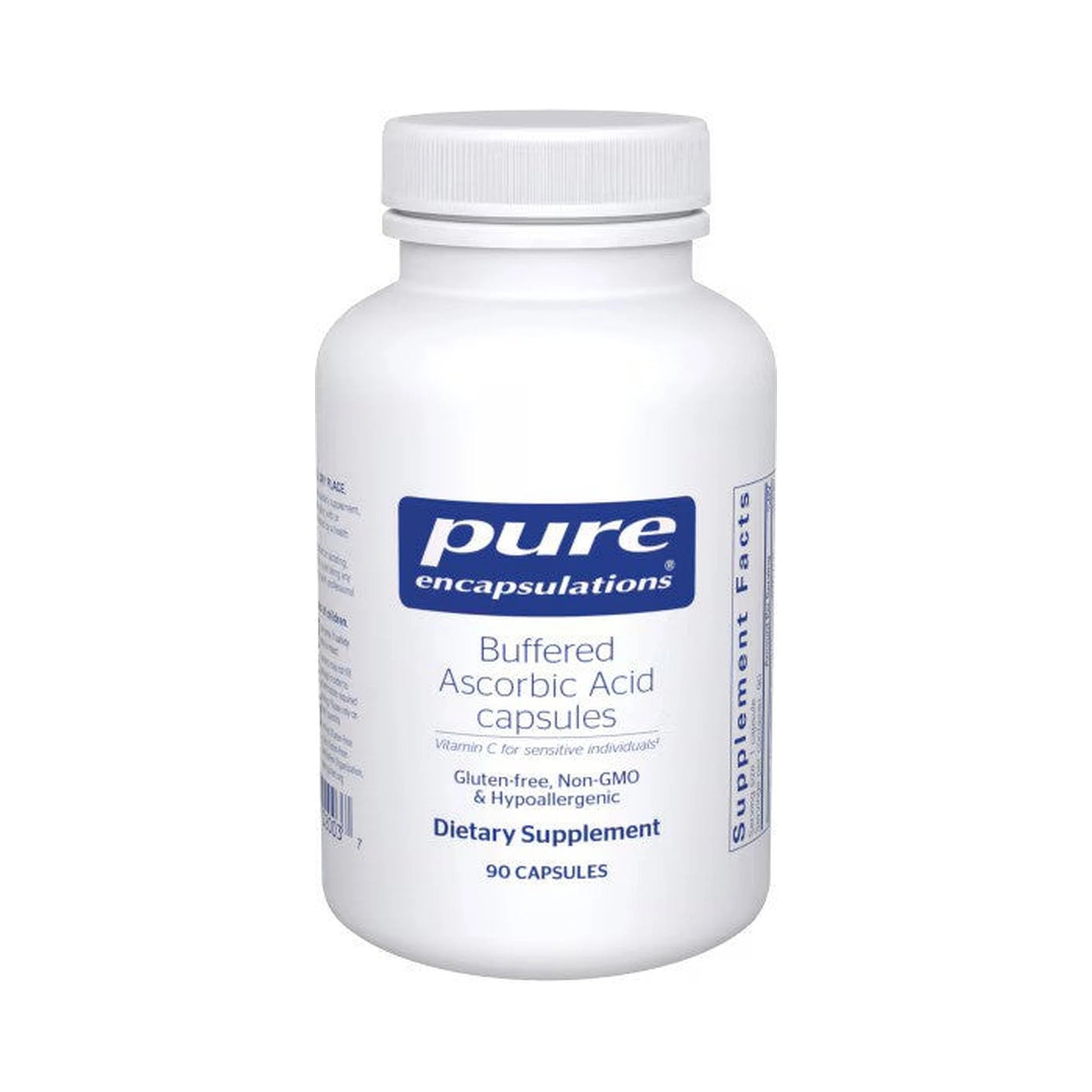 Pure Encapsulations Buffered Ascorbic Acid 90 Capsules